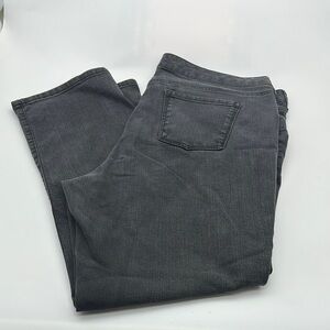 Bandolino mandie‎ black jeans stretchy denim women’s jeans plus size 20W (A98)